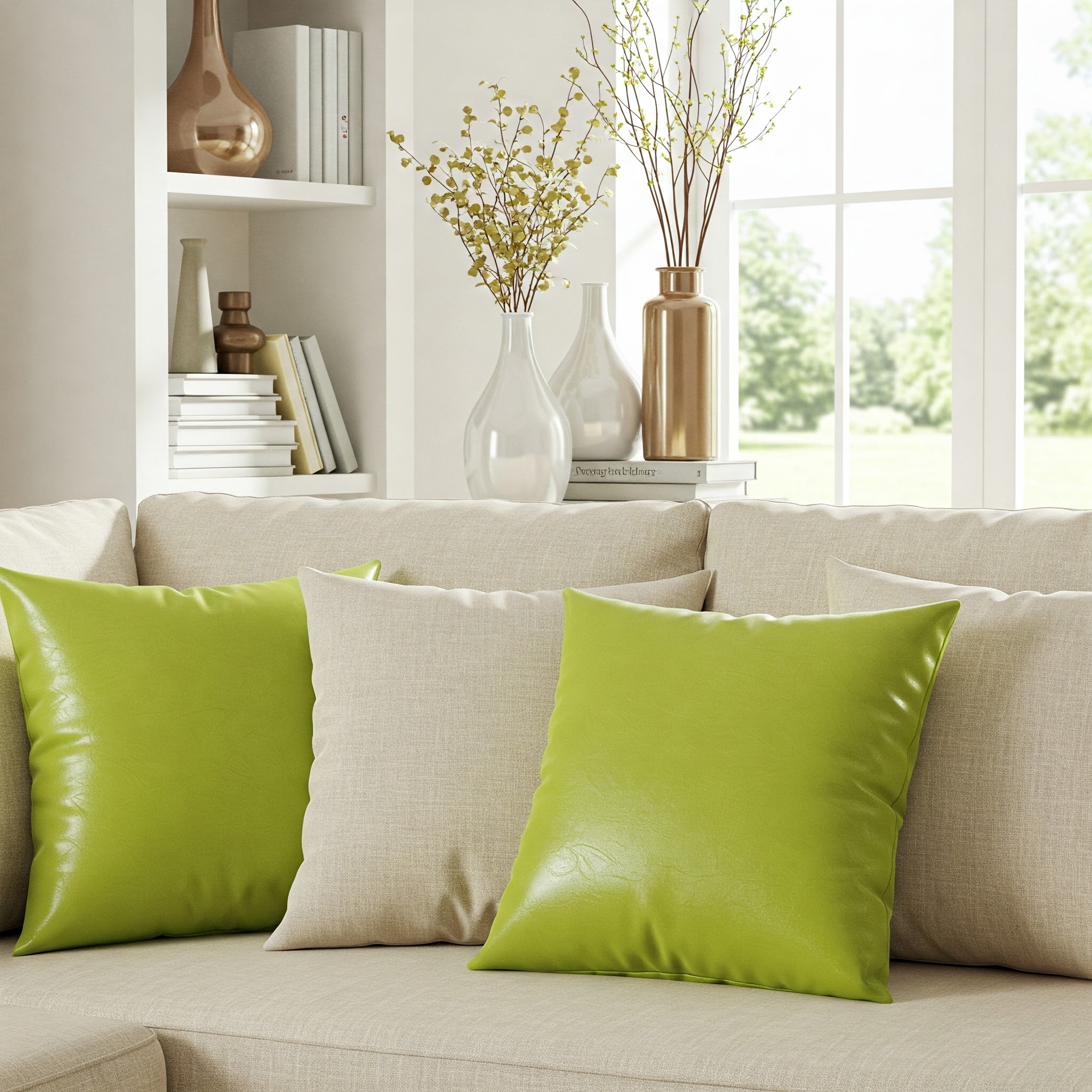 EMI lime blazina iz eko usnja